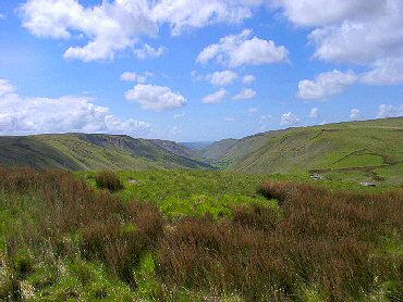 Picture of a Welsh valley