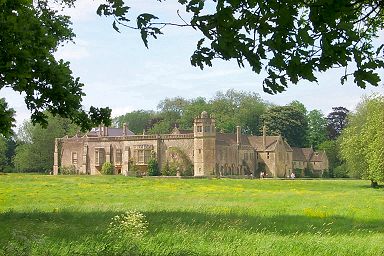 Lacock Abbey in the sun