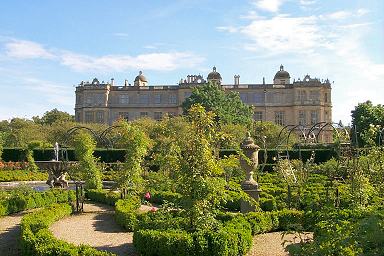 Longleat House - the back with the Love Garden