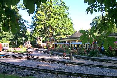 Childrens train in Longleat