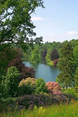 View from the Temple of Apollo over the lake