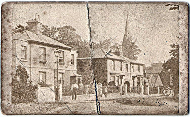 Picture of Bellevue Road in 1876