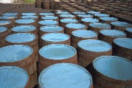 Whisky barrels