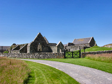 Picture of the ruins of a medieval priory