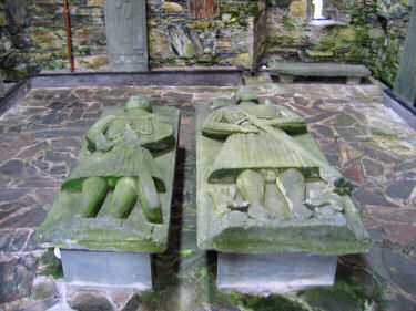 Picture of two carved stones
