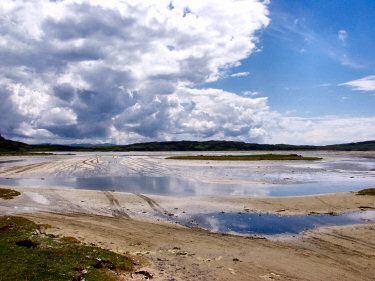 Picture of The Strand, tidal flats between Colonsay and Oronsay