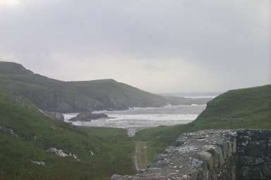 Kilchiaran Bay seen from the chapel