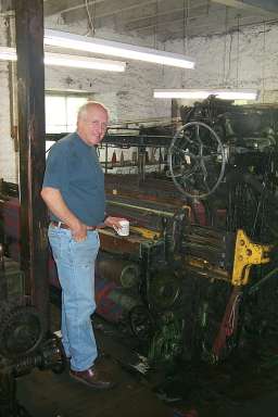 Machinery and proud owner